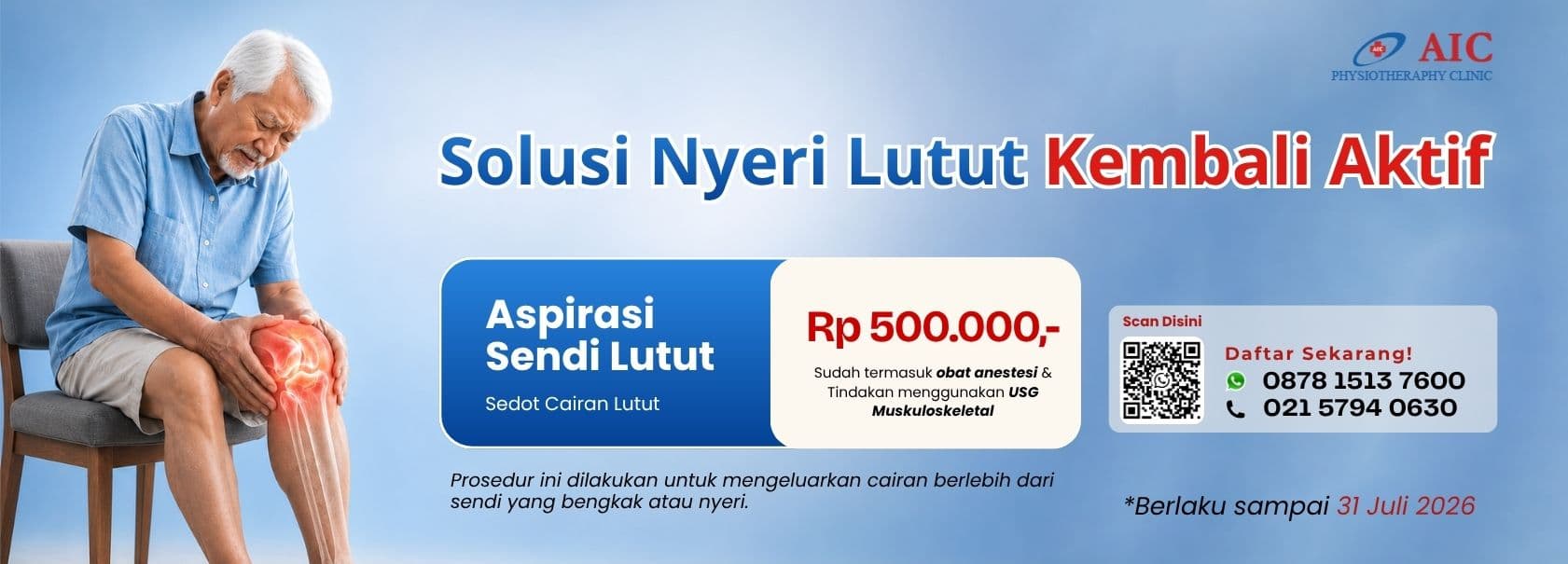 Promo Physiotherapy Lutut